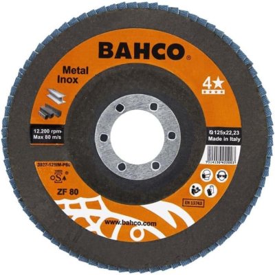 Imagen Disco de laminas abrasivo Metal Inox 125mm 3927 Bahco
