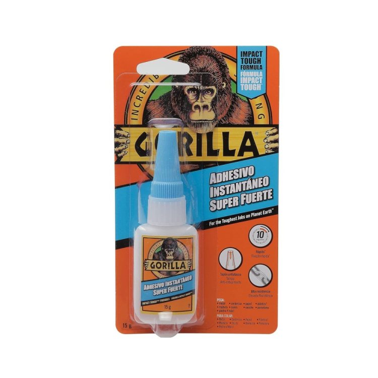 Adhesivo instantáneo 15gr Gorilla