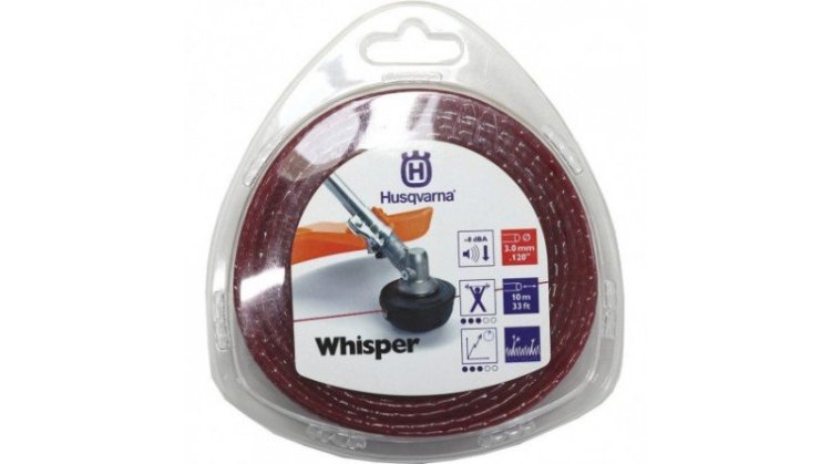 Rollo nylon 3mm Whisper rojo (10m) 578436701 Husqvarna